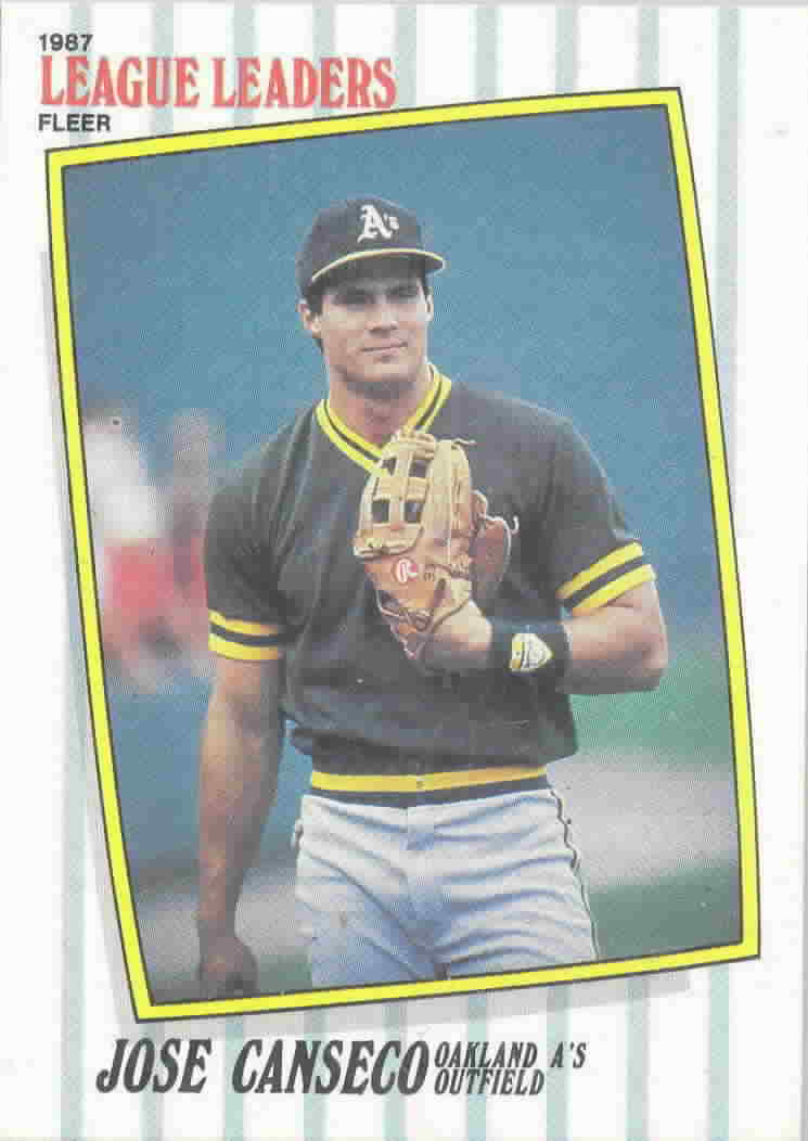 1987 Fleer League Leaders Baseball Cards